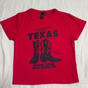 Red Texas Windsor Tee